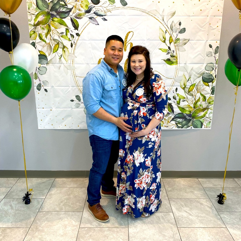 Floral dress (maternity friendly)